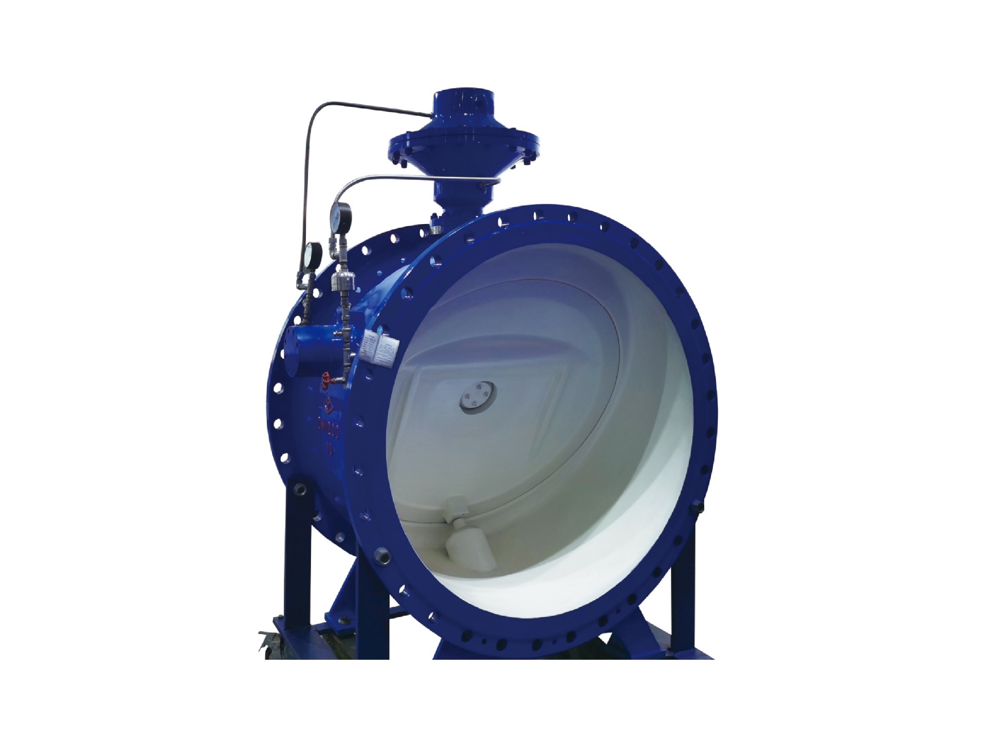 大口徑工業(yè)鑄鋼蝶閥