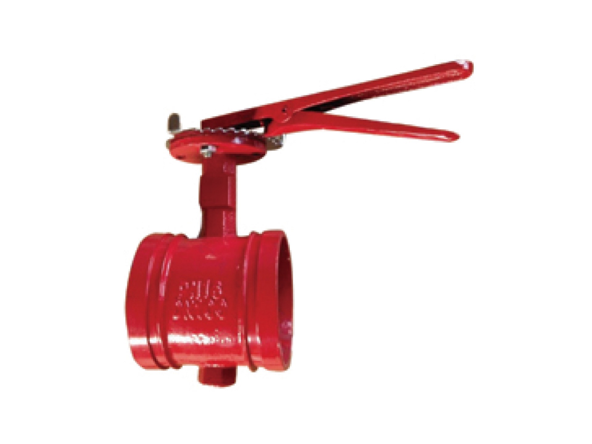 D81X 手柄溝槽蝶閥