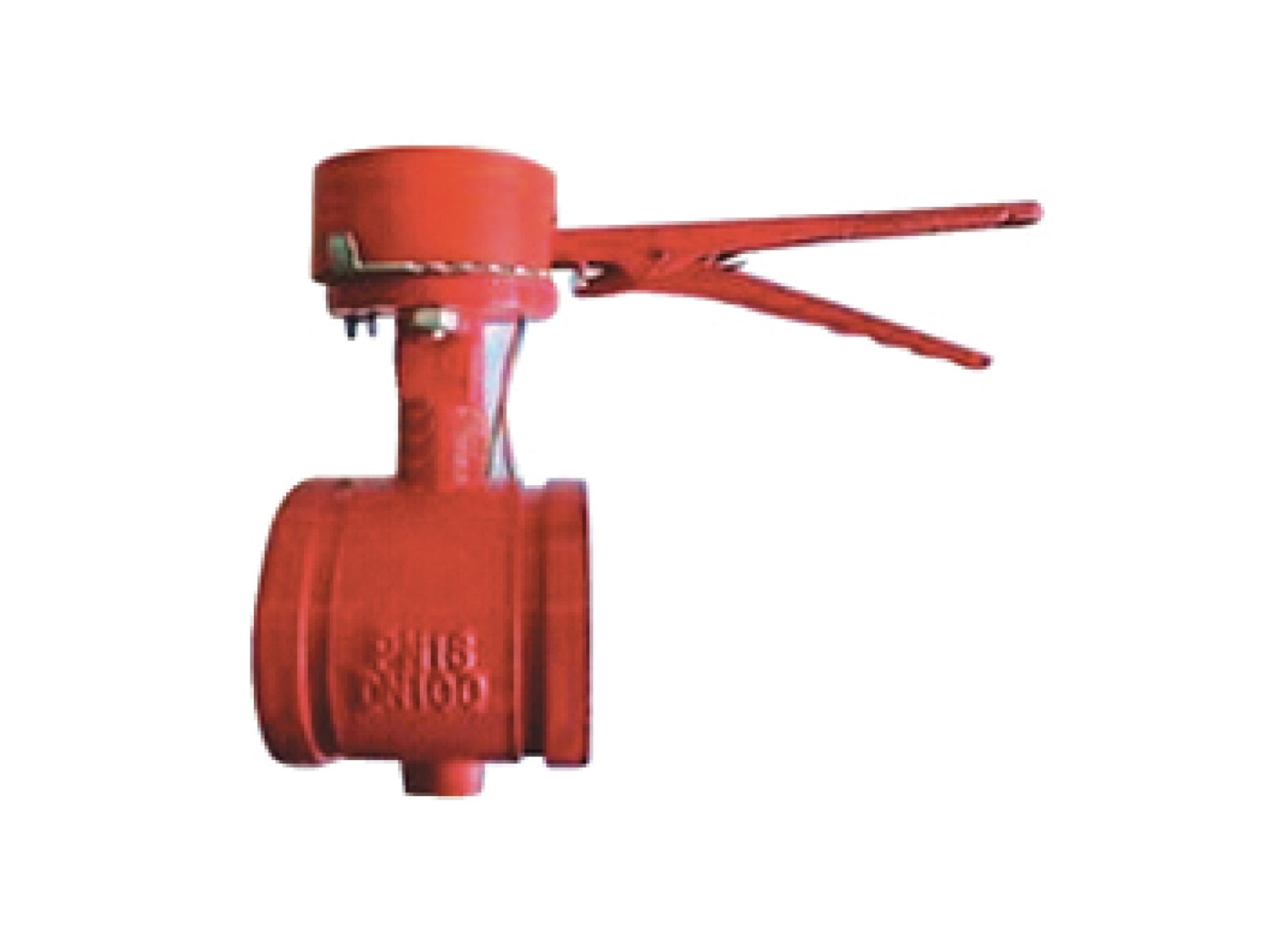 XD81X 手柄信號溝槽蝶閥