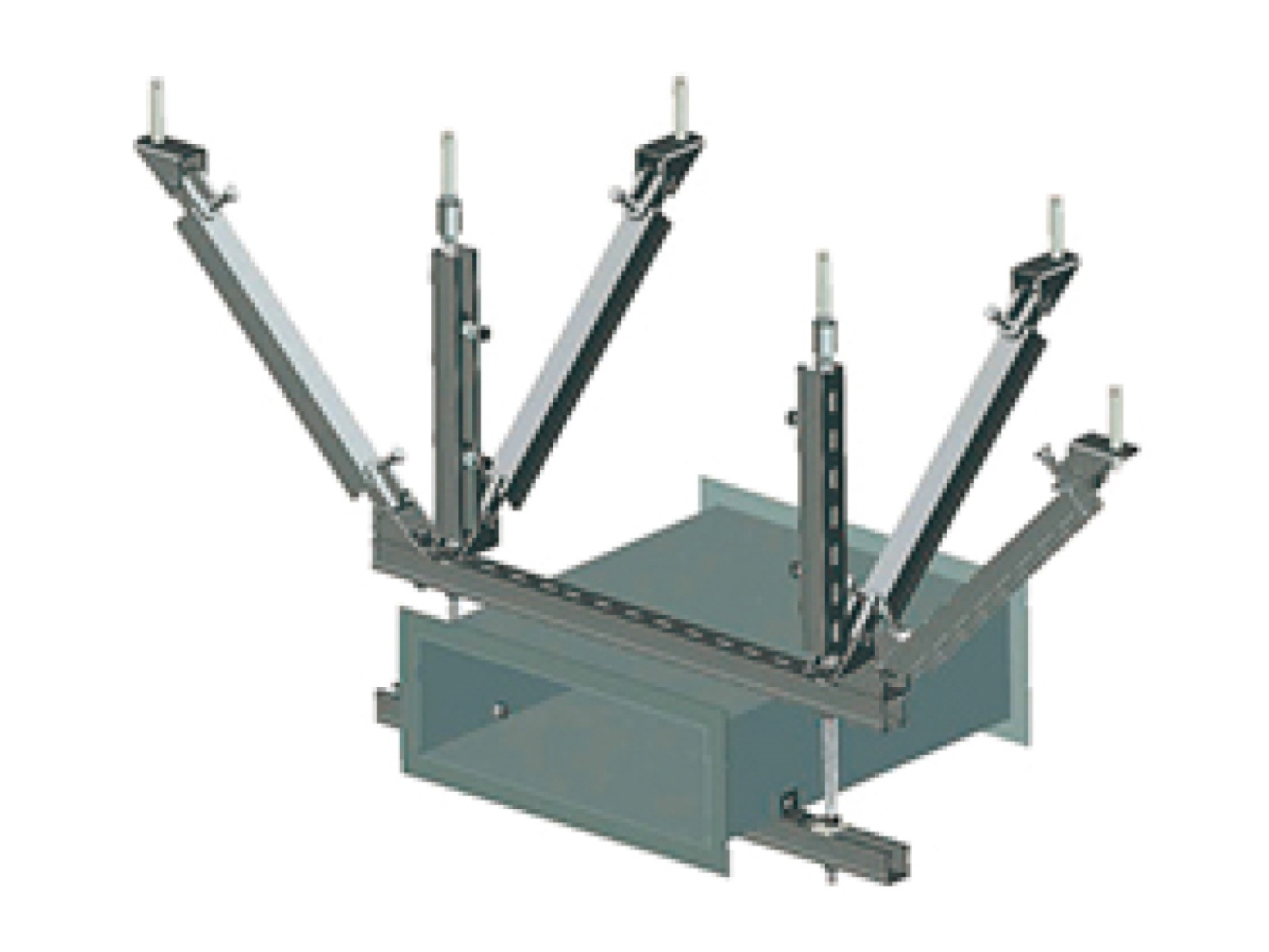 風(fēng)管雙向抗震支吊架