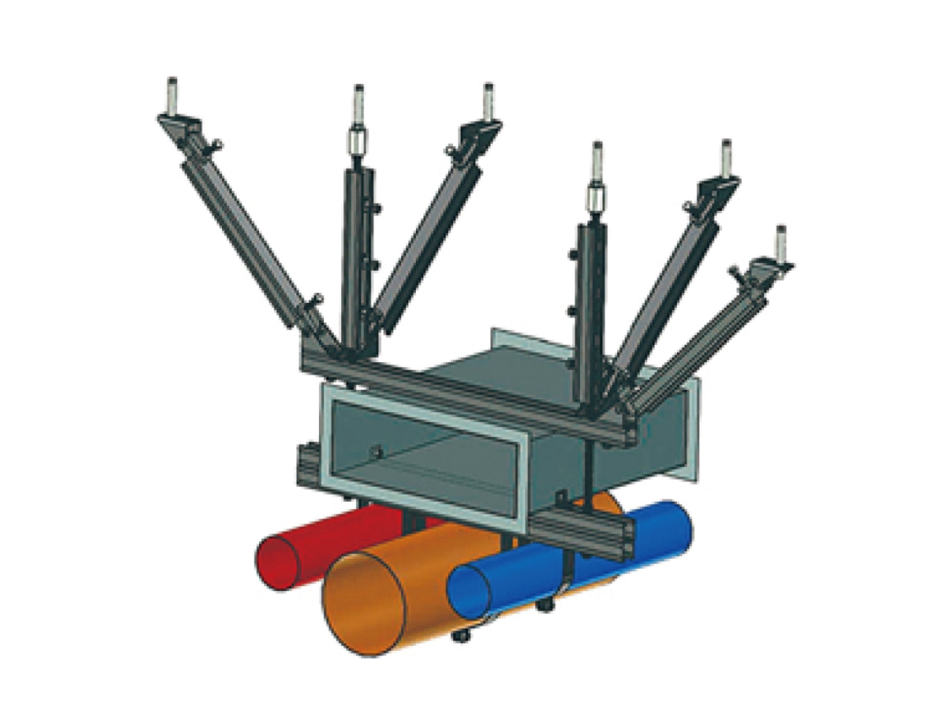 風(fēng)管+水管系統(tǒng)抗震支吊架