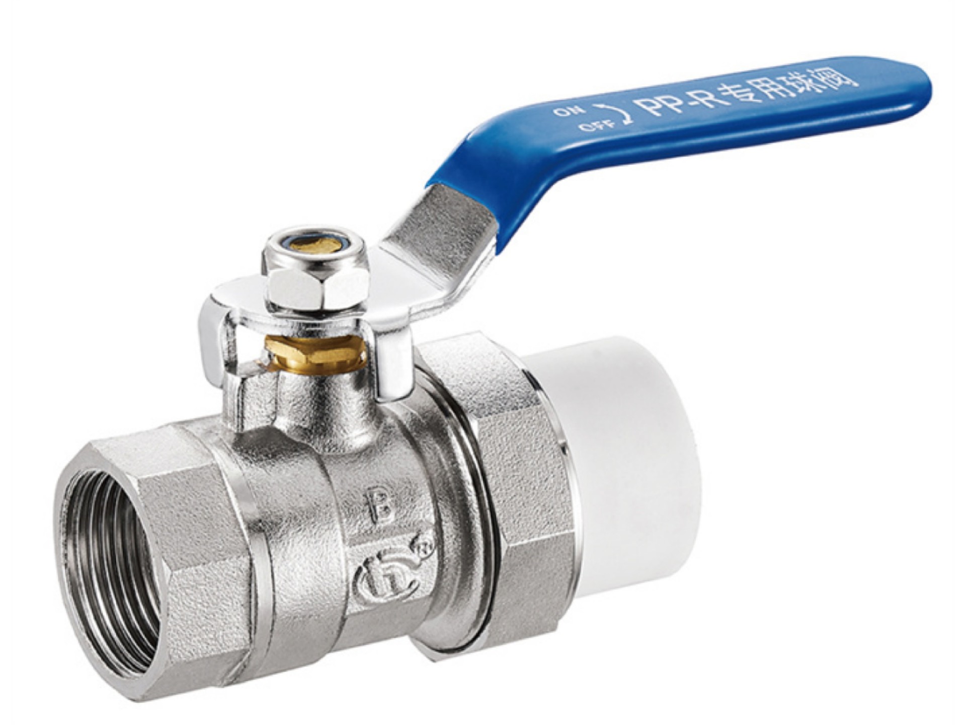 PPR內(nèi)絲單活接球閥