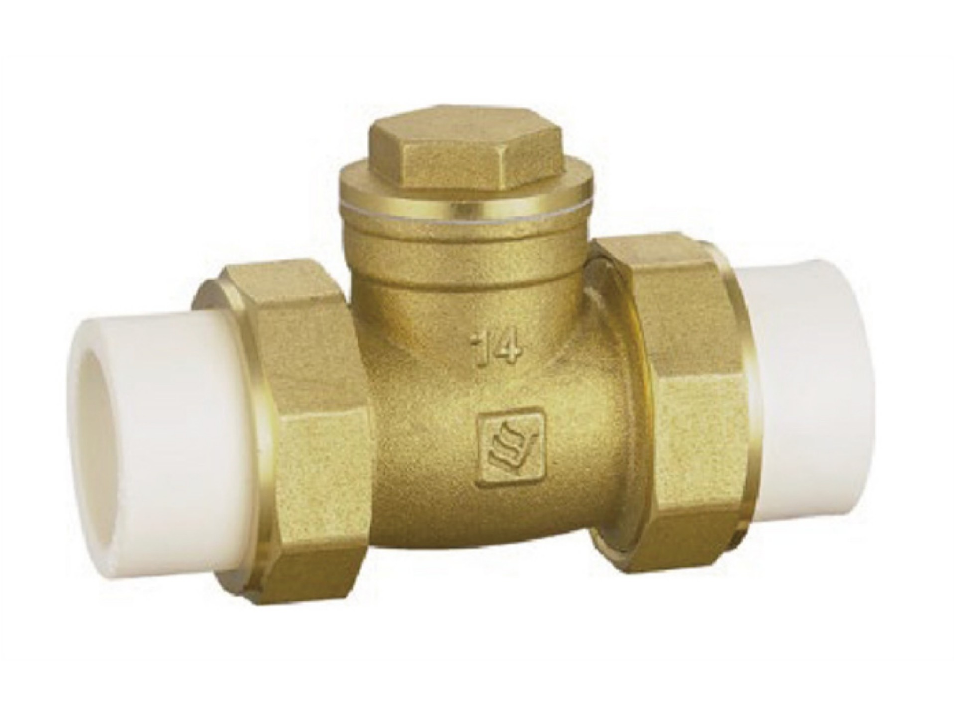 PPR雙活接止回閥