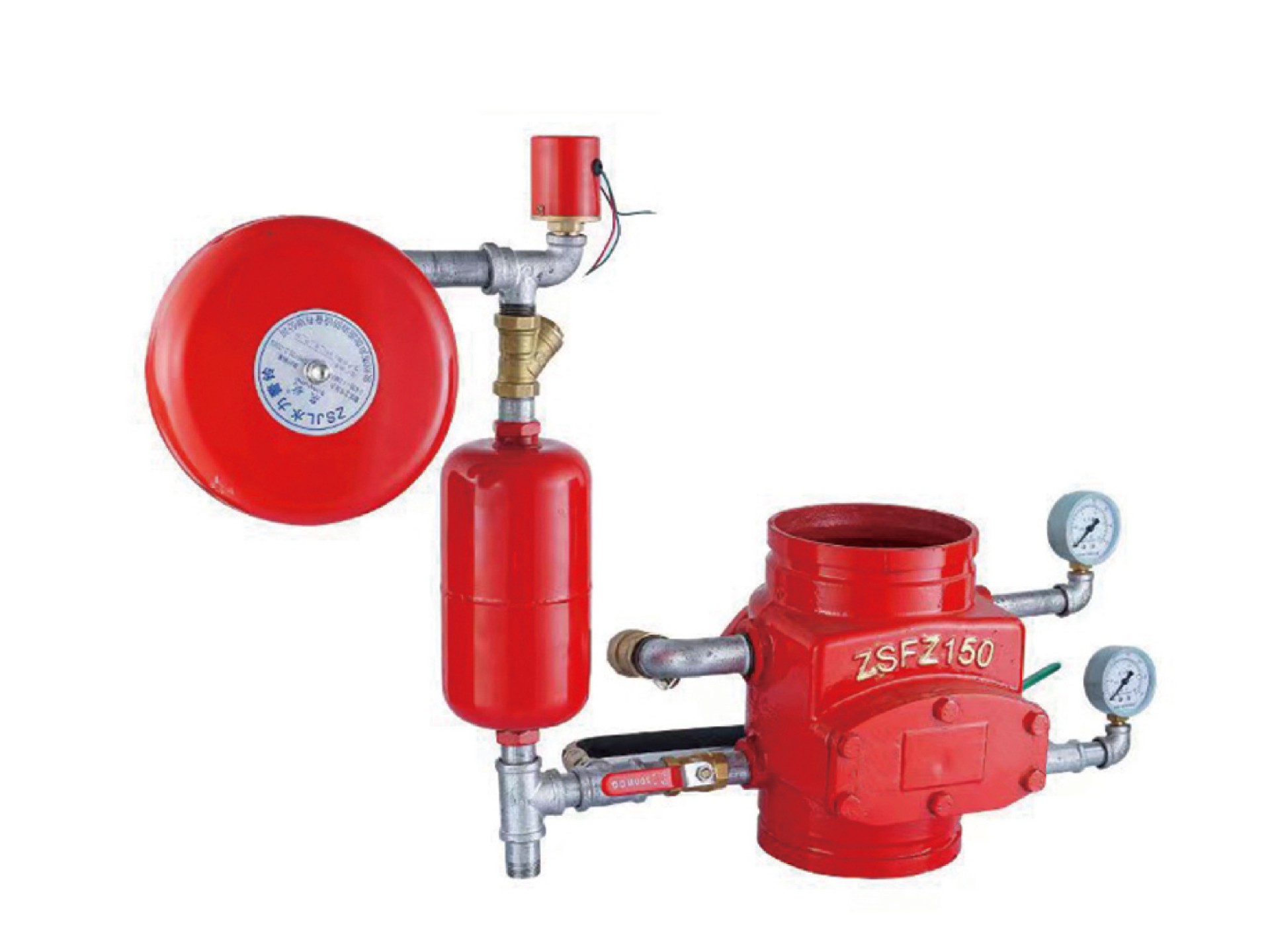 溝槽濕式報(bào)警閥